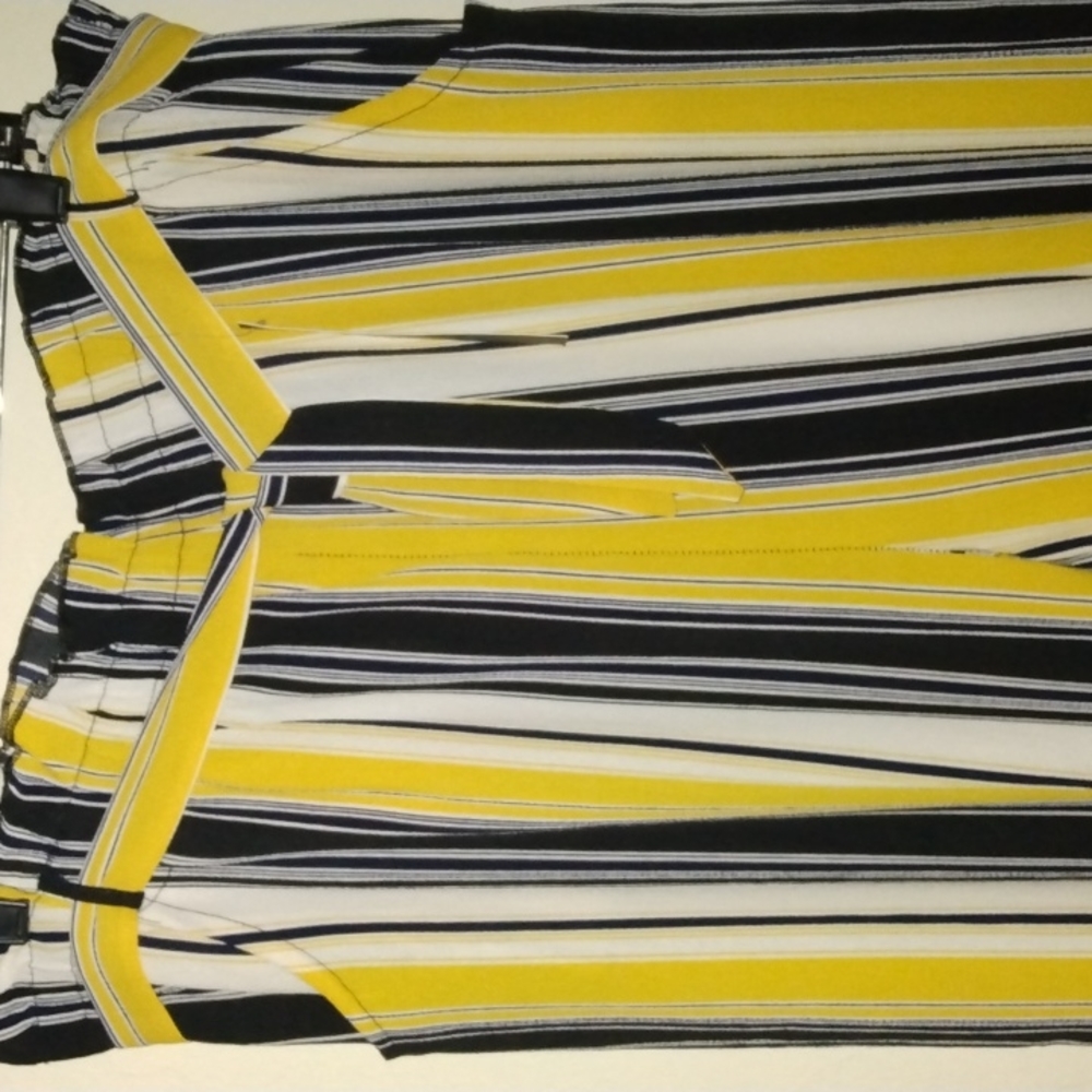 NWT Striped Wide-leg Pants 3x